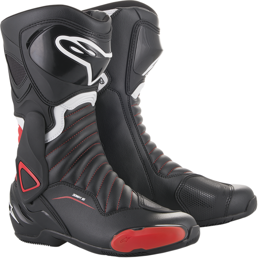 ALPINESTARS SMX-6 v2 Boots - Black/Red - US 8 / EU 42 22230171342