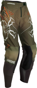 MOOSE RACING Agroid Pants - Olive/Orange - 40 2901-10070