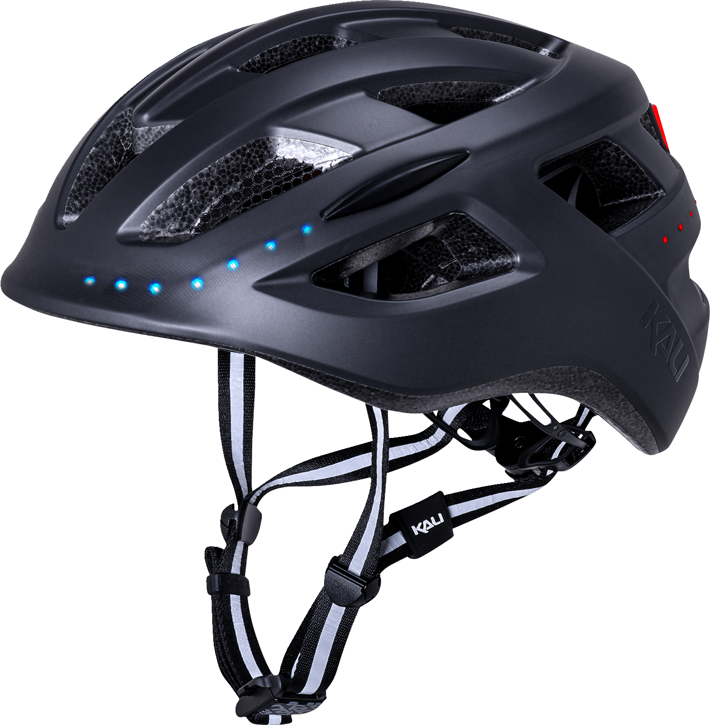 KALI Central Lit Helmet - Matte Black - L/XL 250521217