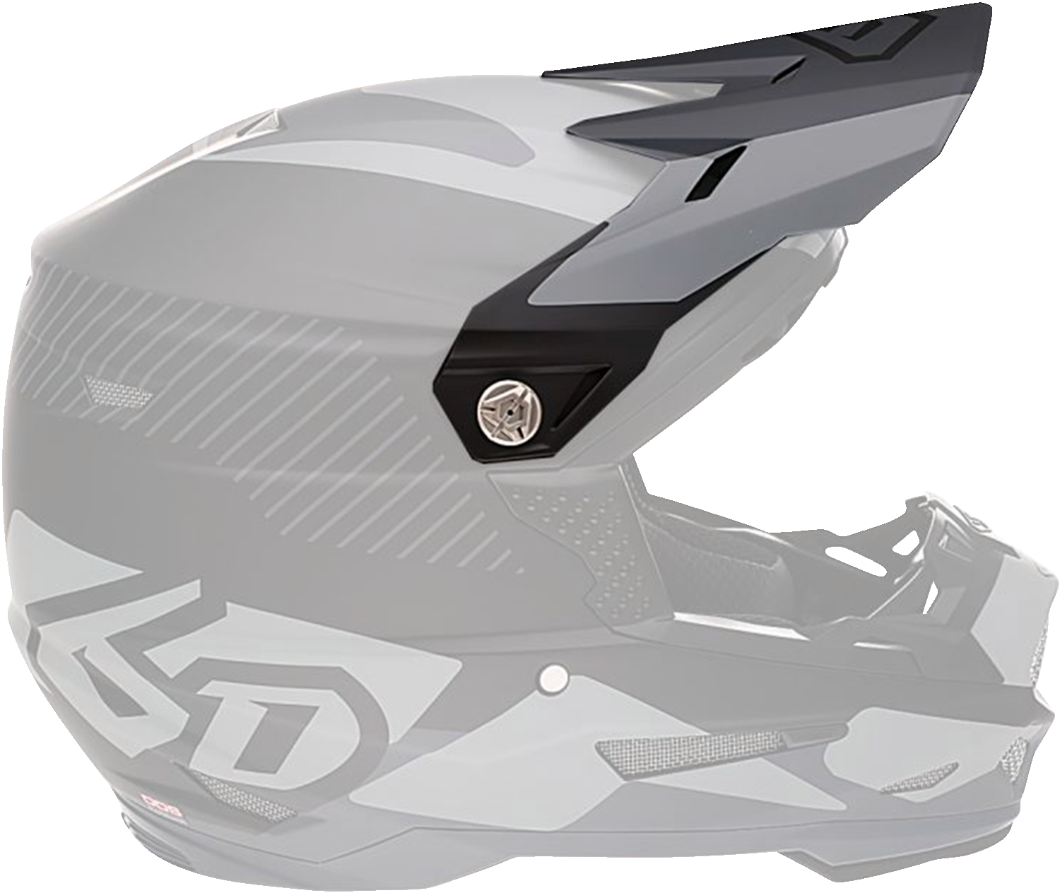 6D ATR-2 Visor - Fusion - Black 72-6104