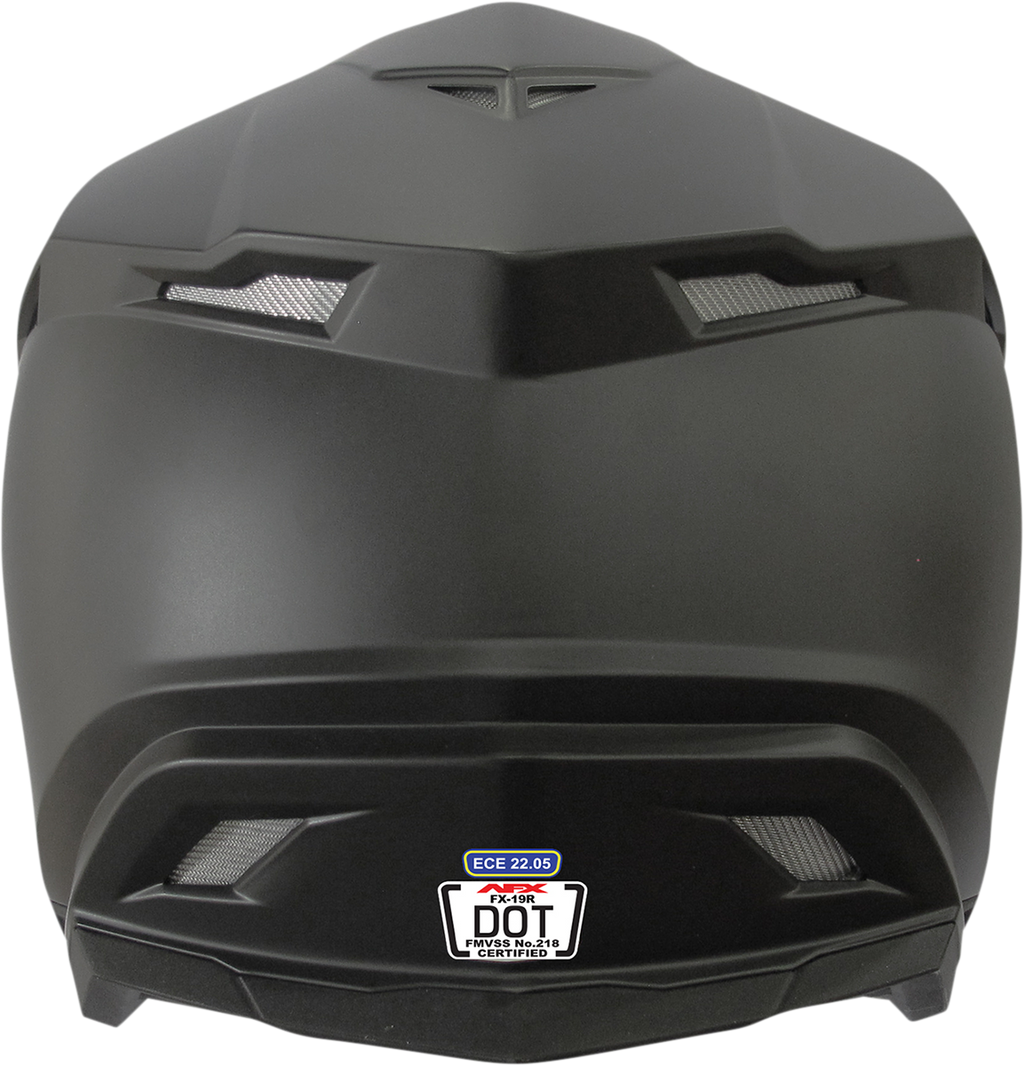 AFX FX-19R Helmet - Matte Black - Small 0110-7034