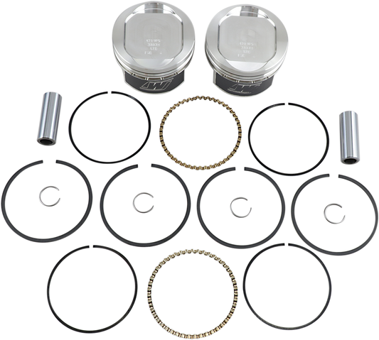 WISECO Piston Kit - 883/1200 08 & LATER REQ 1200CC CYL High-Performance K1682