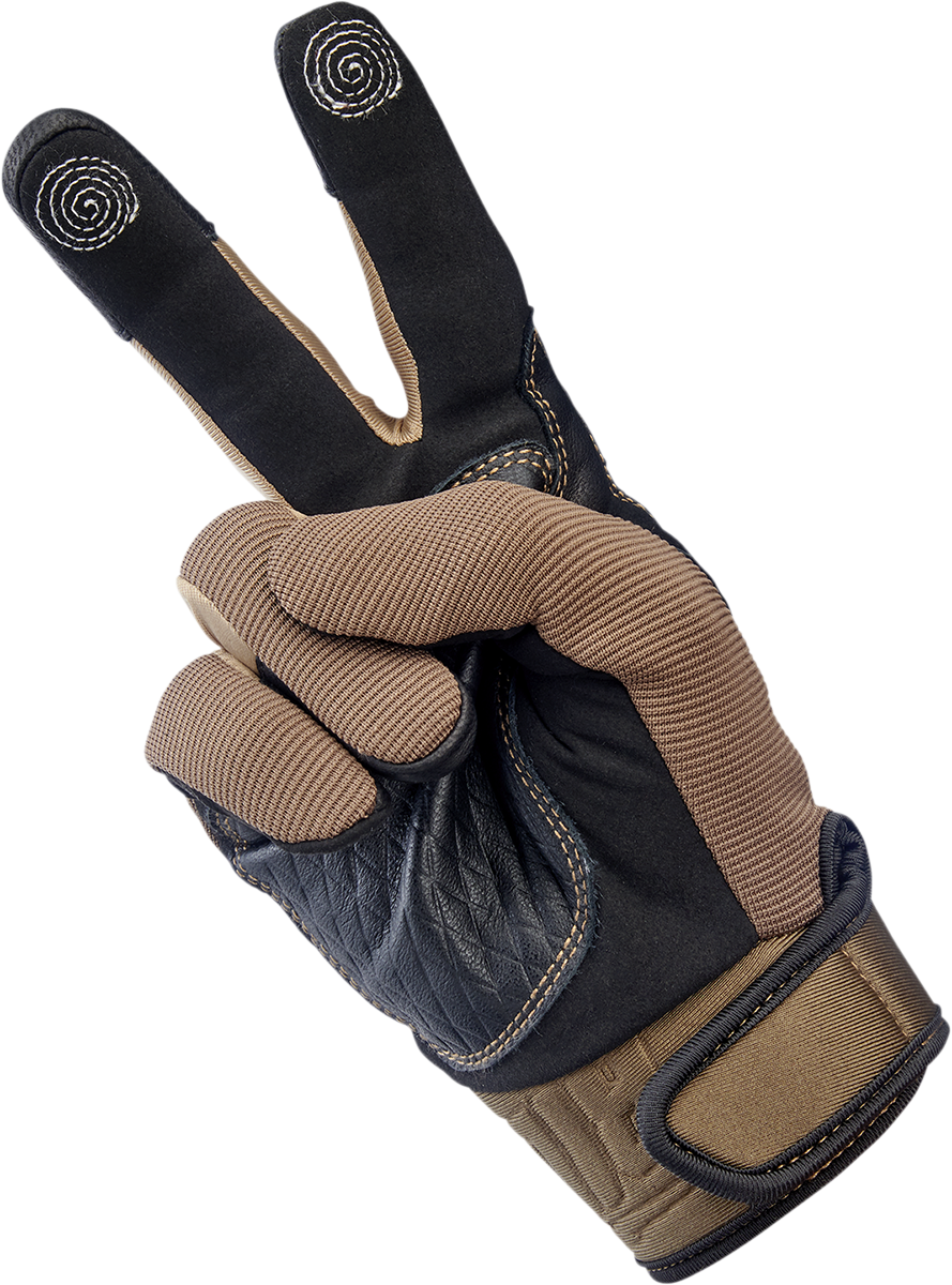 BILTWELL Baja Gloves - Chocolate - Small 1508-0201-302