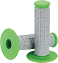 MOOSE RACING Grips - Qualifier - Half Waffle - Green 1MG0715-EGM