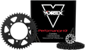VORTEX Steel Chain Kit - Black - Yamaha - YZF-R1 - '98-'03 CK6354