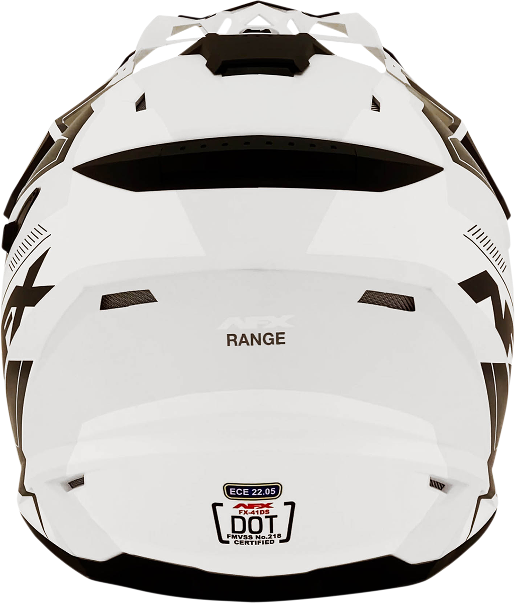 AFX FX-41 Helmet - Range - Matte White - 2XL 0140-0080