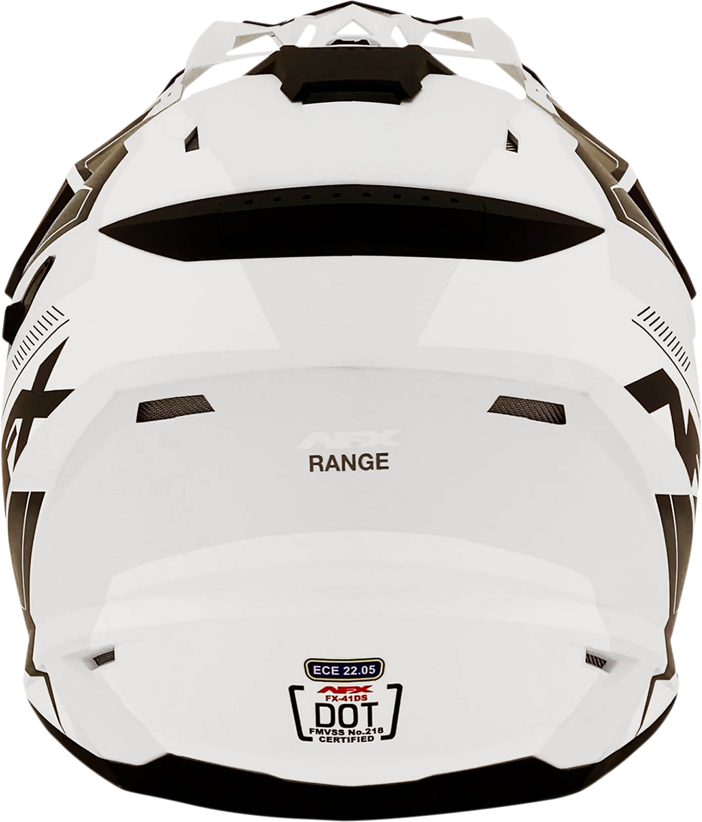 AFX FX-41 Helmet - Range - Matte White - Large 0140-0078