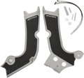 ACERBIS X-Grip Frame Guards - Silver/Black 2630711015