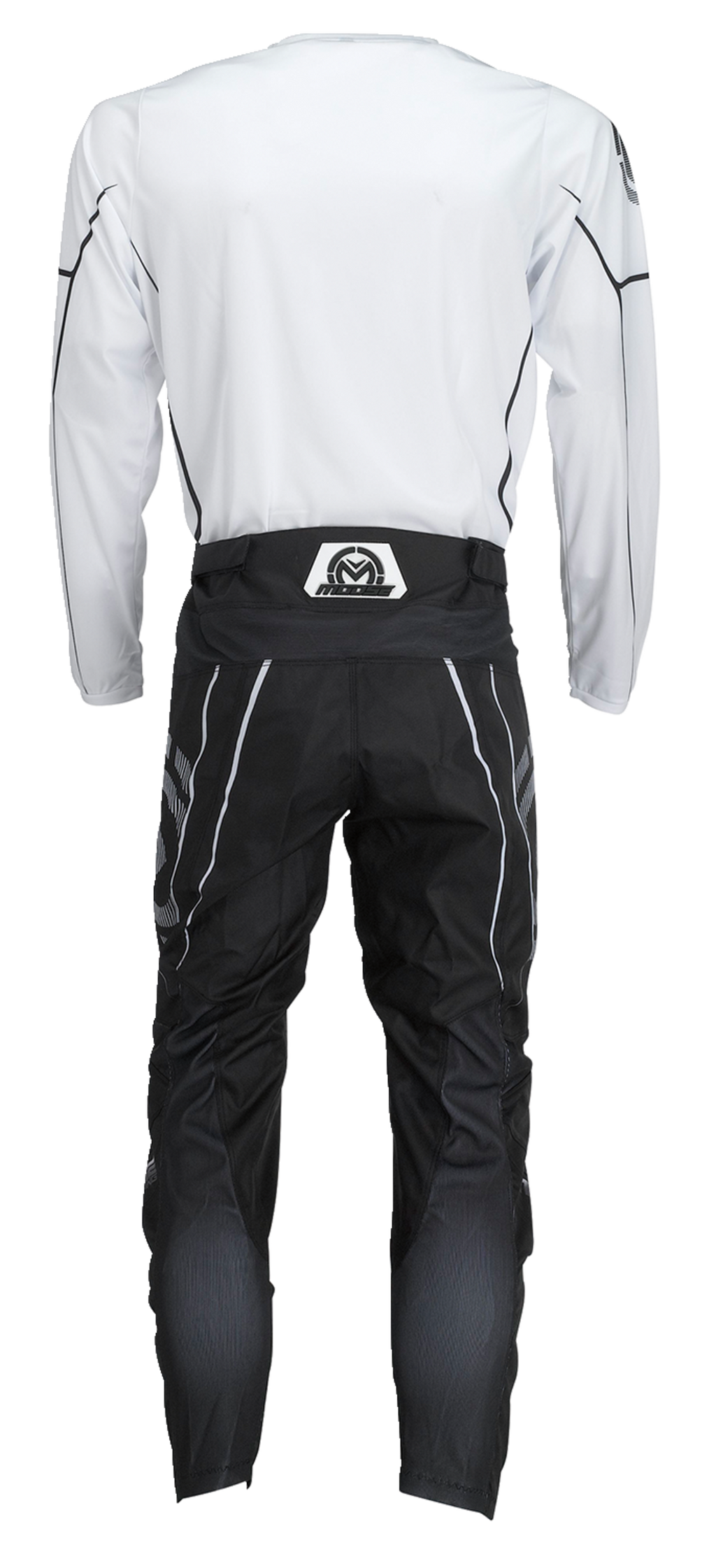 MOOSE RACING Qualifier® Jersey - Black/White - Large 2910-7190