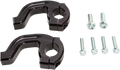 MOOSE RACING Handguard Clamp - Contour - 7/8" - Black 50-232B