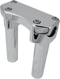 DRAG SPECIALTIES Risers - 6" - Buffalo - Top - Chrome 0602-0592