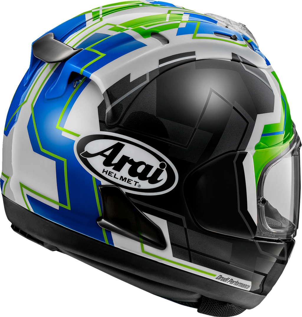 ARAI Corsair-X Helmet - Rea-6 - Green - Medium 0101-15903