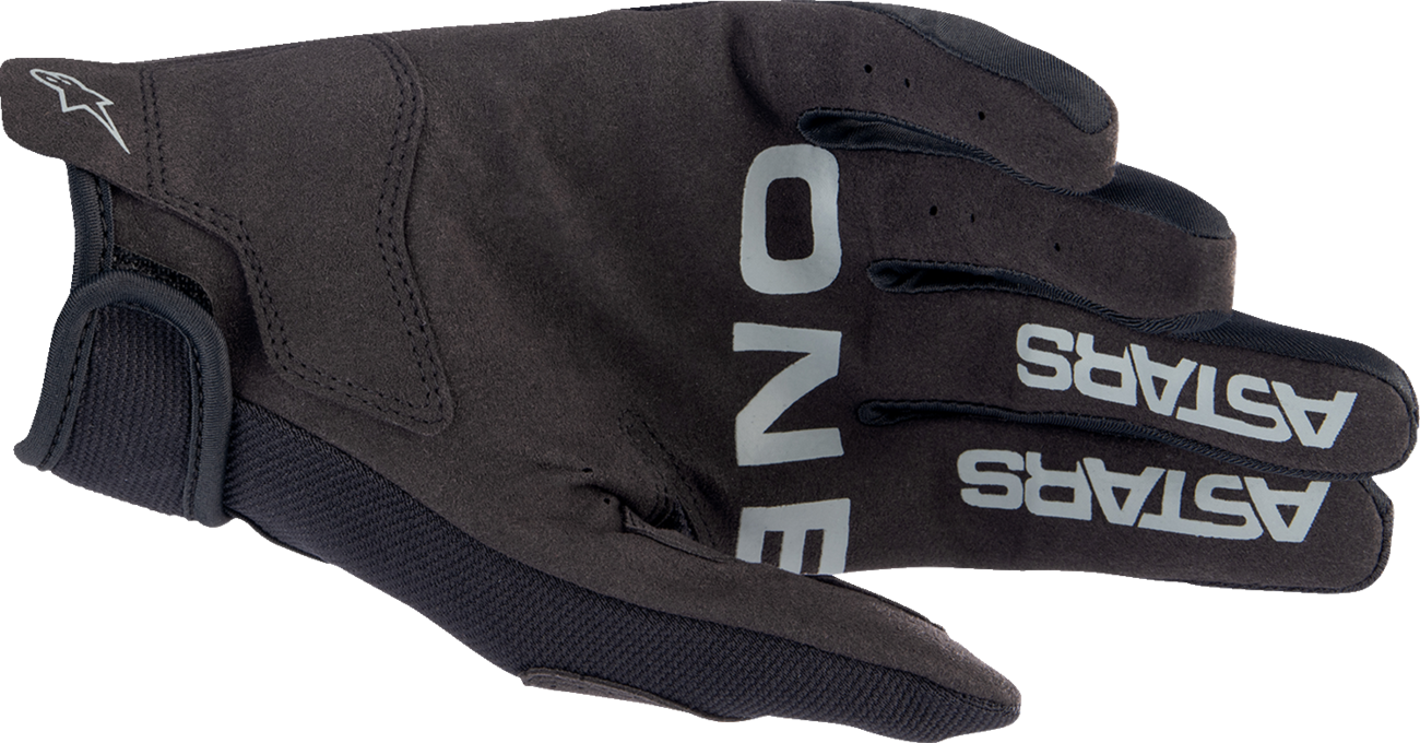 ALPINESTARS Radar Gloves - Black/Brushed Silver - 2XL 3561823-1419-LX