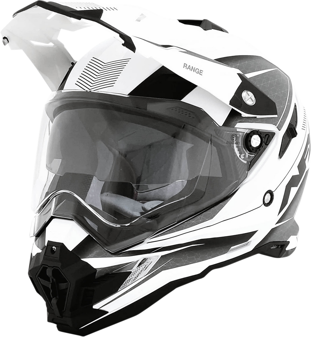 AFX FX-41 Helmet - Range - Matte White - Medium 0140-0077