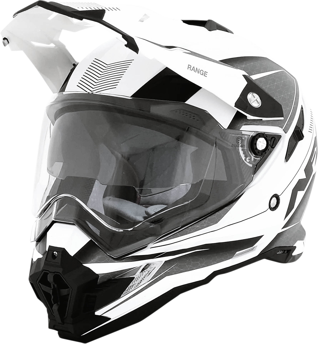 AFX FX-41 Helmet - Range - Matte White - 2XL 0140-0080