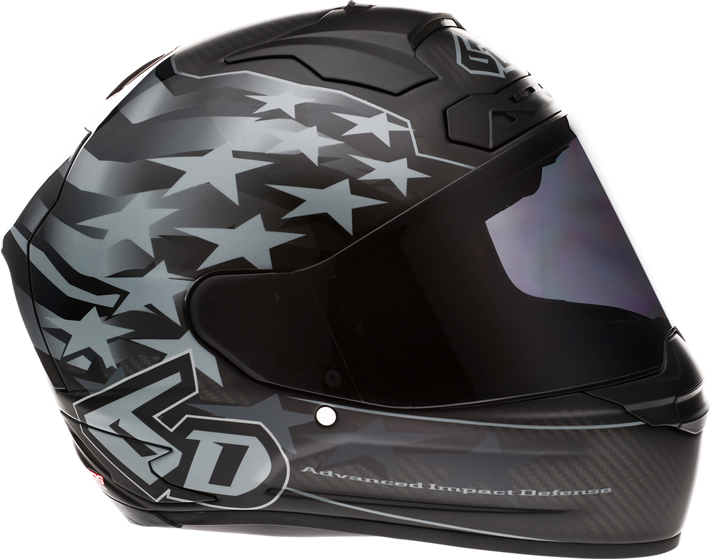 6D ATS-1R Helmet - Patriot - Black - 2XL 30-0609