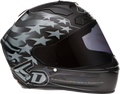 6D ATS-1R Helmet - Patriot - Black - Small 30-0605
