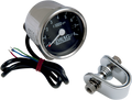 DRAG SPECIALTIES 2.4" Mini Electronic 8000 RPM Tachometer - Chrome Housing - Black Face 21-6910NUDS