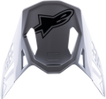 ALPINESTARS Supertech M8 Visor - Factory - Black/White/Red 8982222-1233