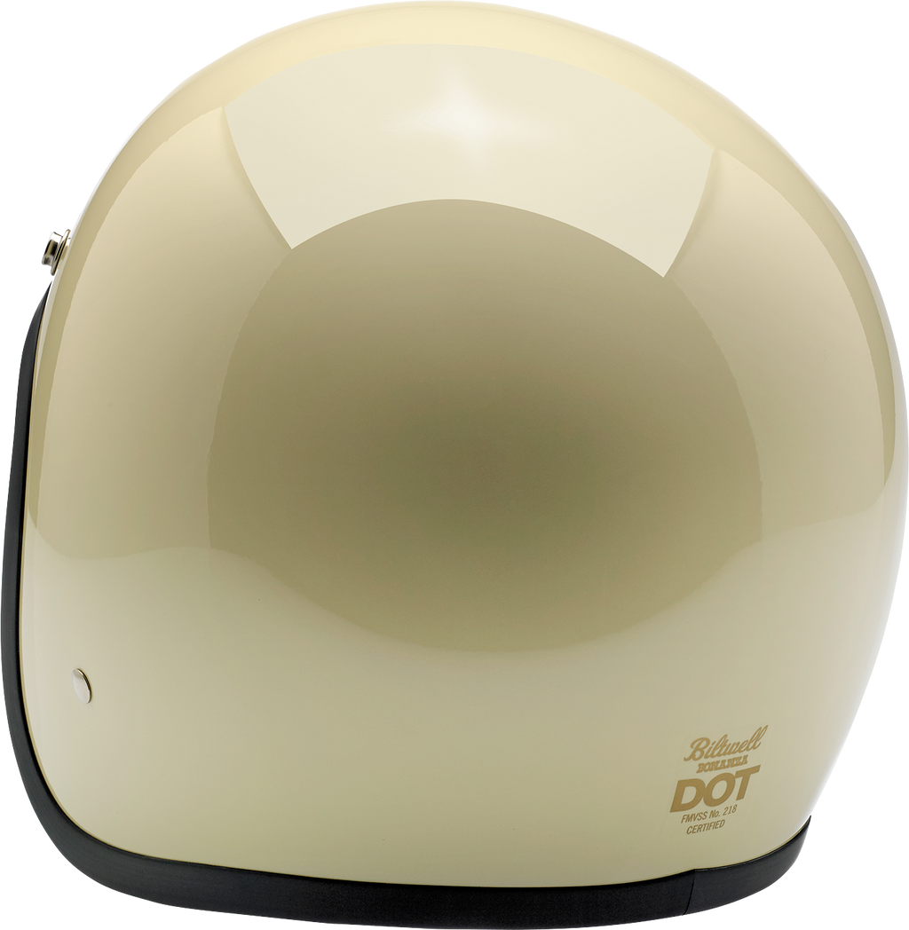 BILTWELL Bonanza Helmet - Gloss Vintage White - Medium 1001-102-203