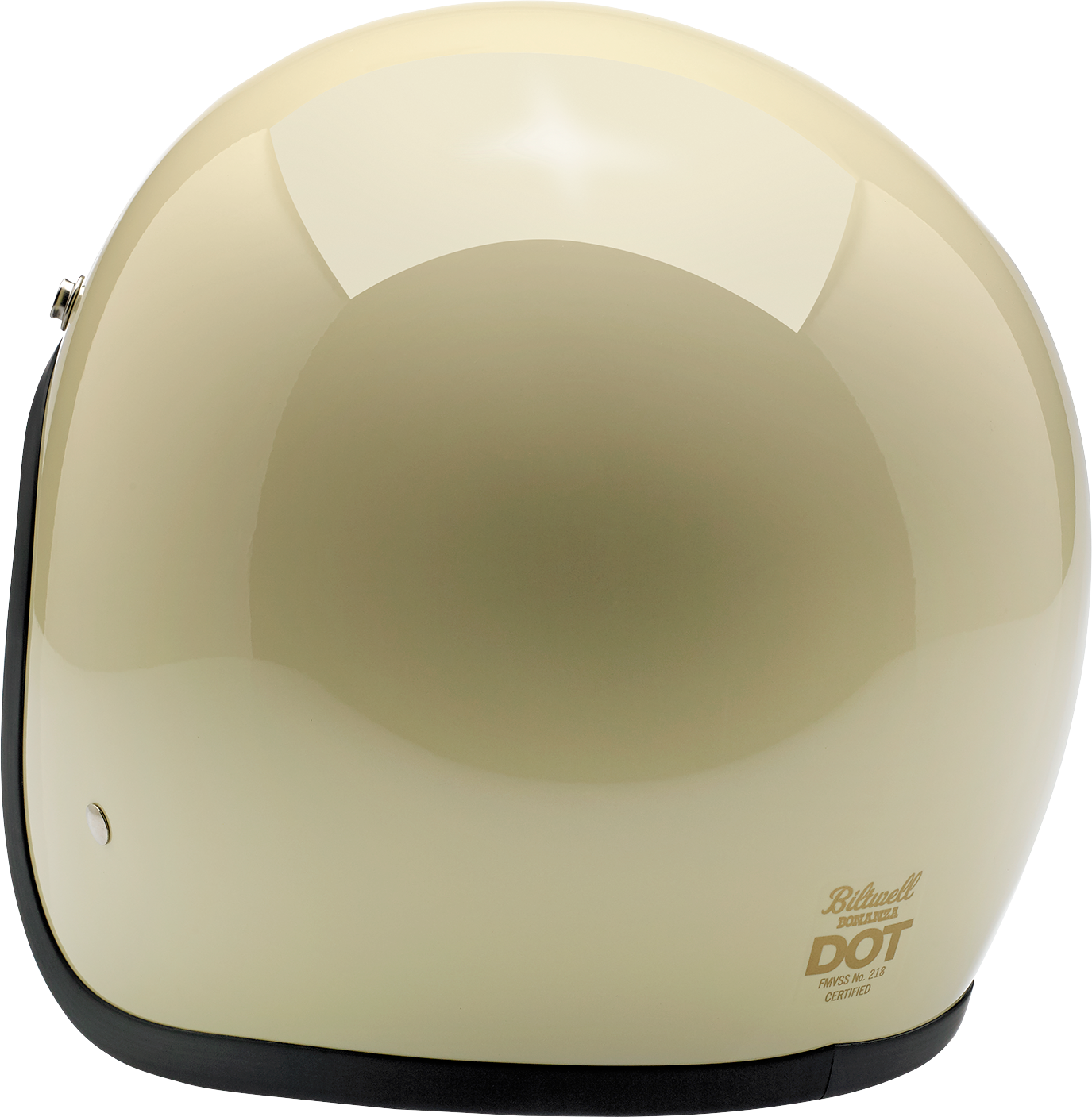 BILTWELL Bonanza Helmet - Gloss Vintage White - Medium 1001-102-203