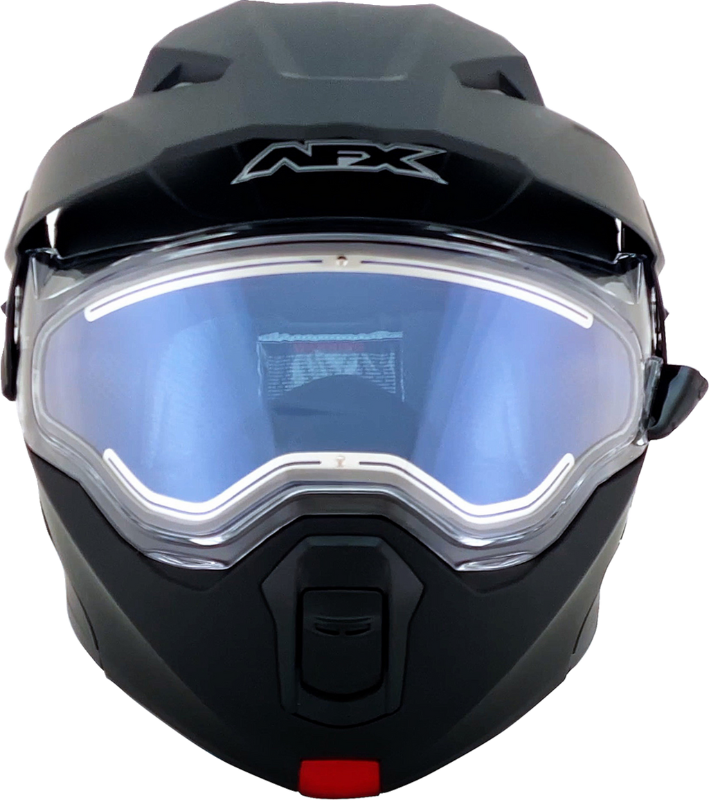 AFX FX-111DS Snow Helmet - Electric - Matte Black - Large 0120-0801