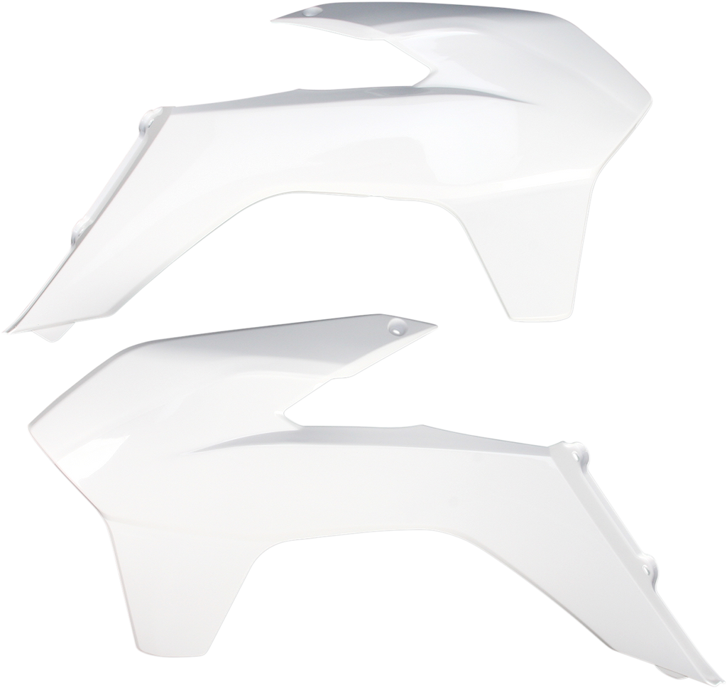 ACERBIS Radiator Shrouds - White 2314250002