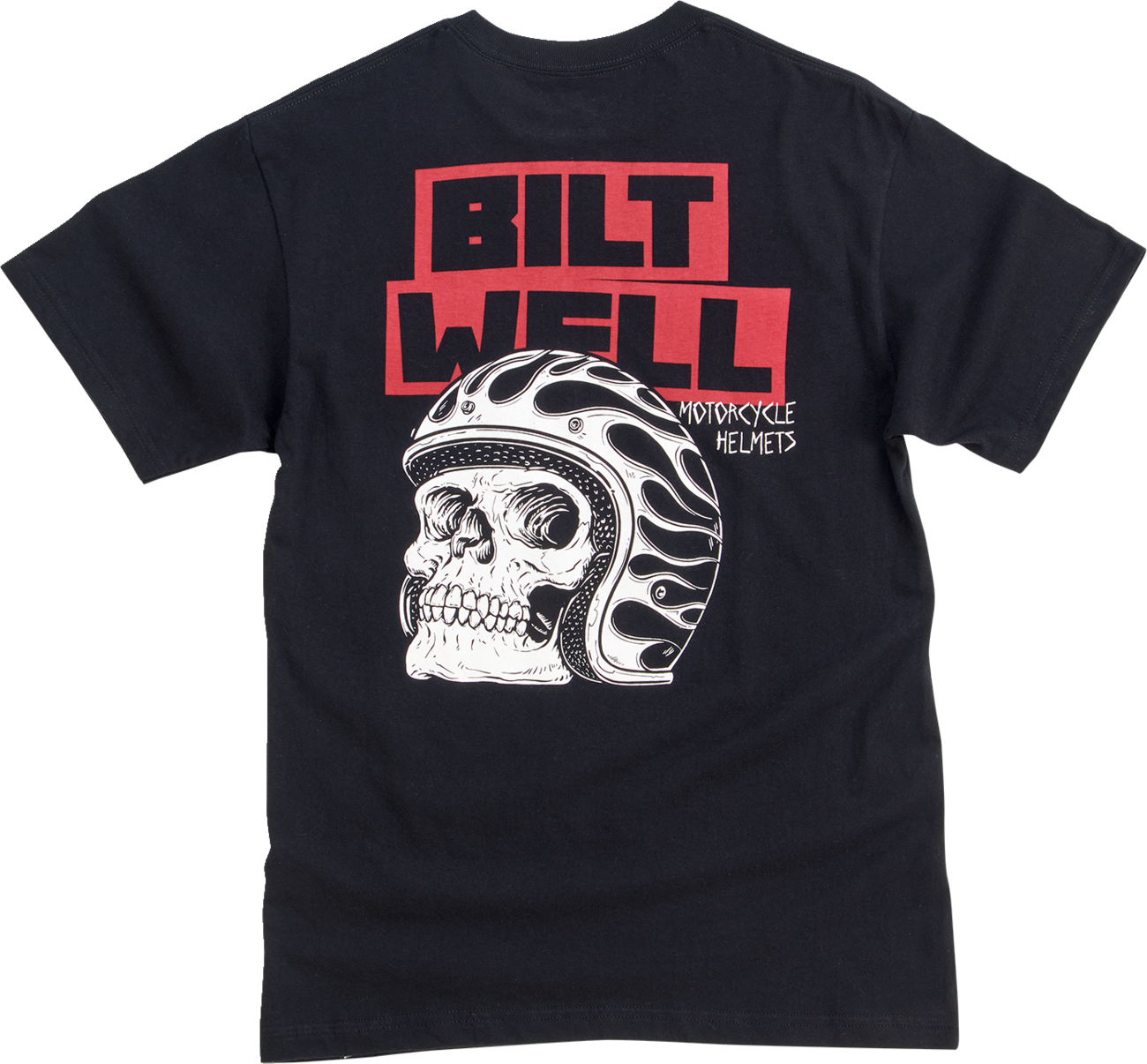 BILTWELL Skull Pocket T-Shirt - Black - XL 8102-077-005