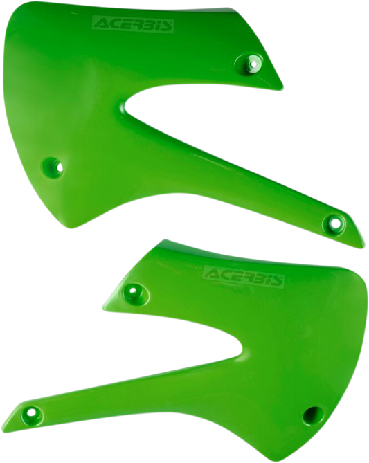 ACERBIS Radiator Shrouds - Green 2043730006