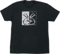 MOOSE RACING Split Personality T-Shirt - Black - Medium 3030-22699