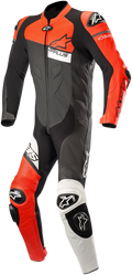 ALPINESTARS GP Plus Venom 1-Piece Leather Suit - Black/Red Fluorescent/White - US 46 / EU 56 3150818-1321-56