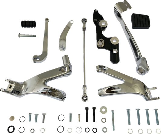 DRAG SPECIALTIES Forward Control Kit - Softail - Chrome D35-0224C
