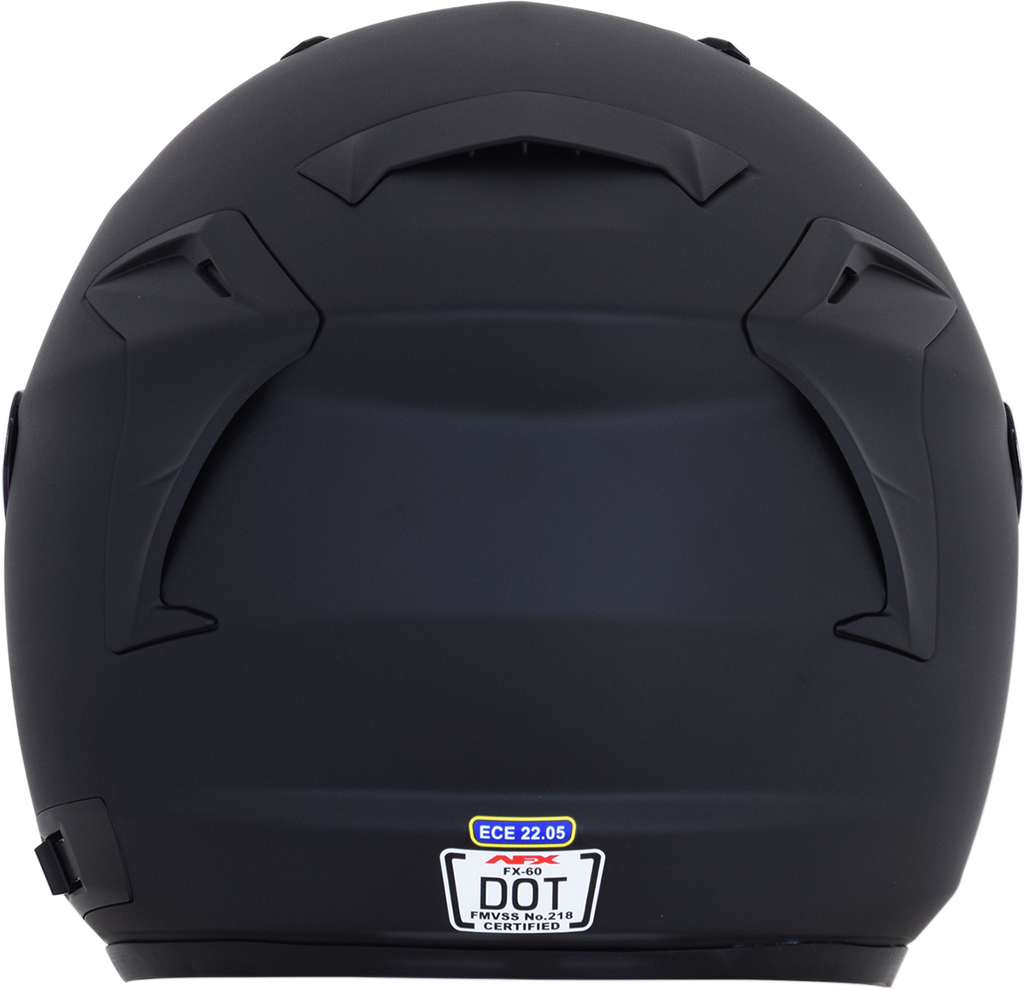 AFX FX-60 Helmet - Matte Black - Small 0104-2555