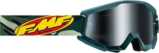 FMF PowerCore Goggles - Assault - Camo - Silver Mirror F-50051-00001 2601-3011