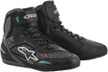 ALPINESTARS Stella Faster-3 Rideknit Shoes - Black/Teal - US 8.5 251052011709
