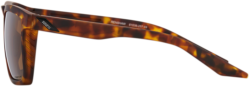 100% Renshaw Sunglasses - Havana - Bronze 61038-257-49