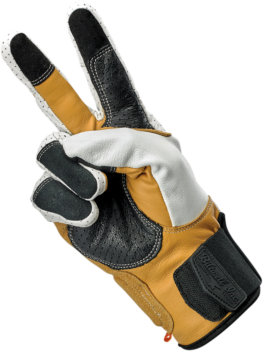 BILTWELL Borrego Gloves - Cement - XS 1506-0409-301