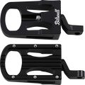 BILTWELL XL Step Footpegs - Black 7006-203-02