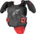 ALPINESTARS Youth A5 S v2 Body Armor - Black/White/Red - L/XL 6740224-123-LXL