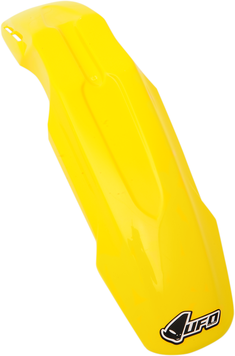 UFO Universal Supermoto Front Fender - Yellow PA01029-102