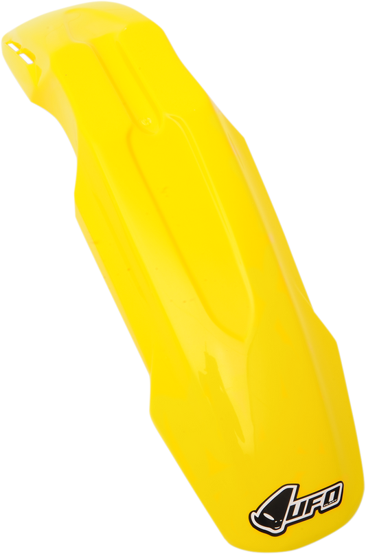 UFO Universal Supermoto Front Fender - Yellow PA01029-102