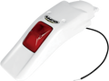 UFO Enduro Rear Fender with 21/5W Light - White HO03611041
