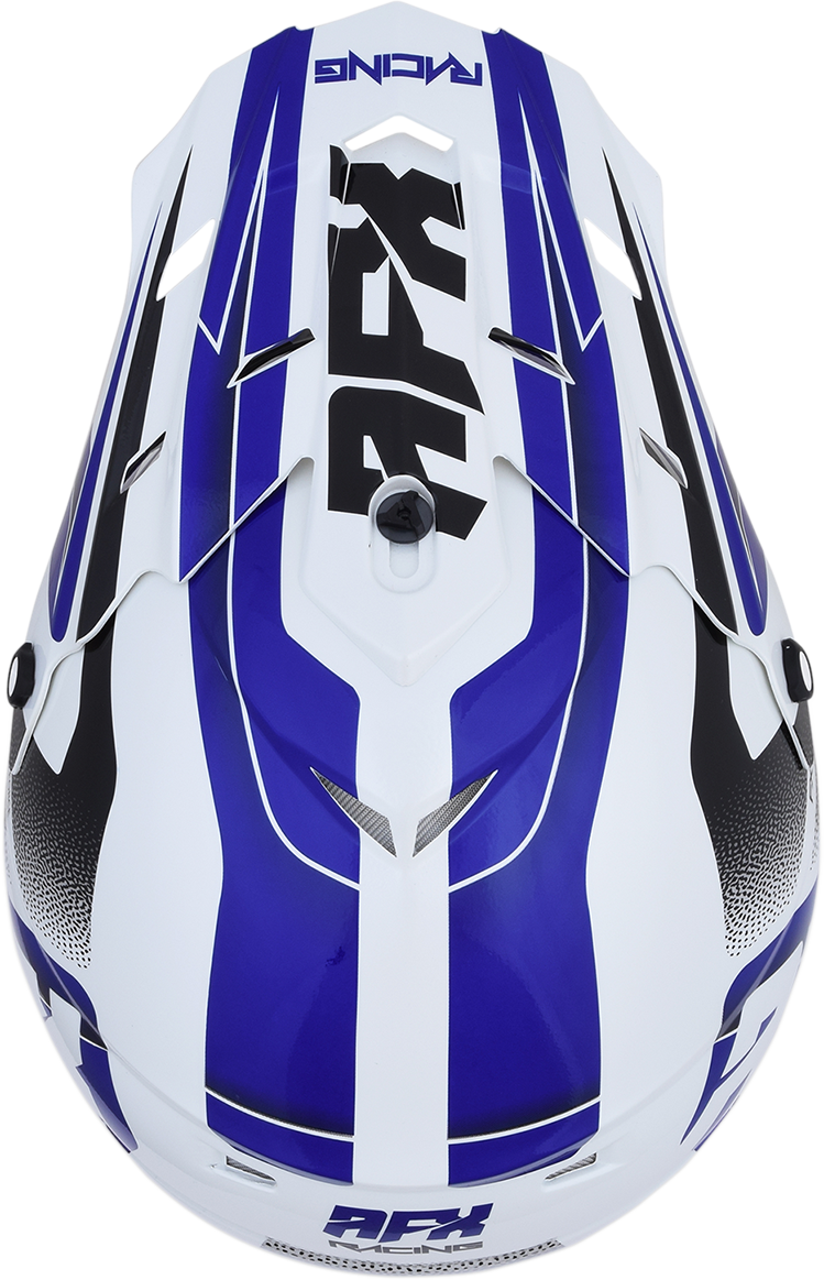 AFX FX-17 Helmet - Force - Pearl White/Blue - XL 0110-5241