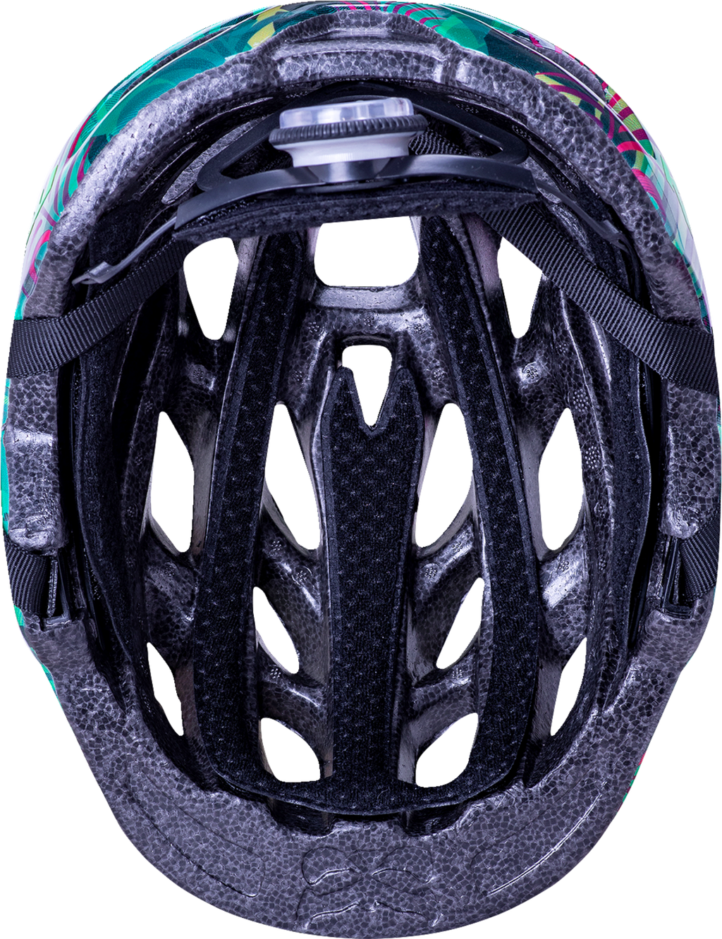 KALI Child Chakra Lighted Helmet - Jungle - Gloss Green - XS 221022214