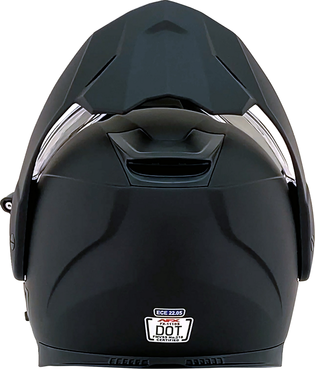 AFX FX-111DS Snow Helmet - Electric - Matte Black - XS 0120-0798