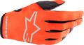 ALPINESTARS Radar Gloves - Hot Orange/Black - Small 3561823-411-S