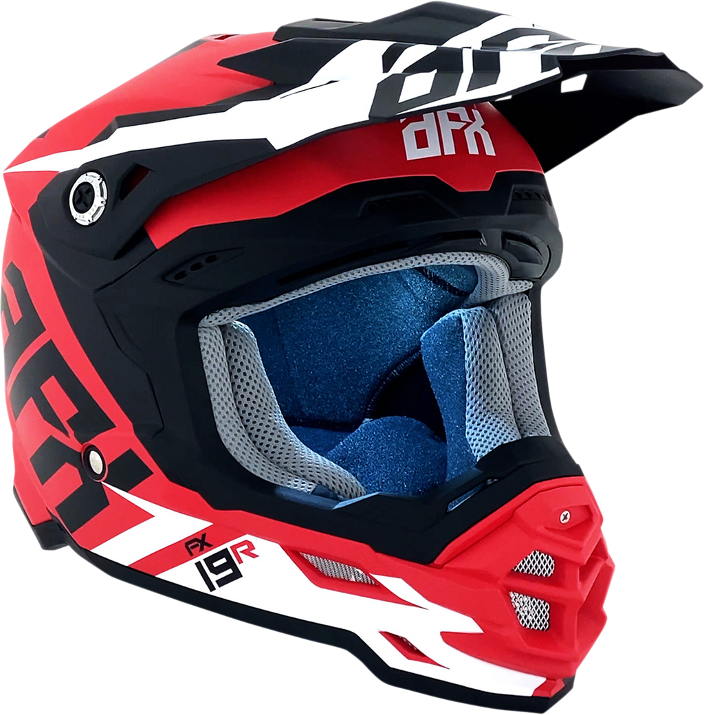 AFX FX-19R Helmet - Racing - Matte Red - Small 0110-7063