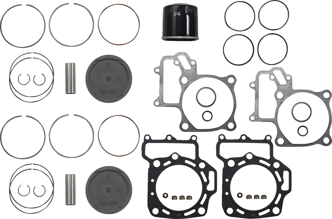 WSM Top End Kit - +0.50 mm - Kawasaki 54-258-12