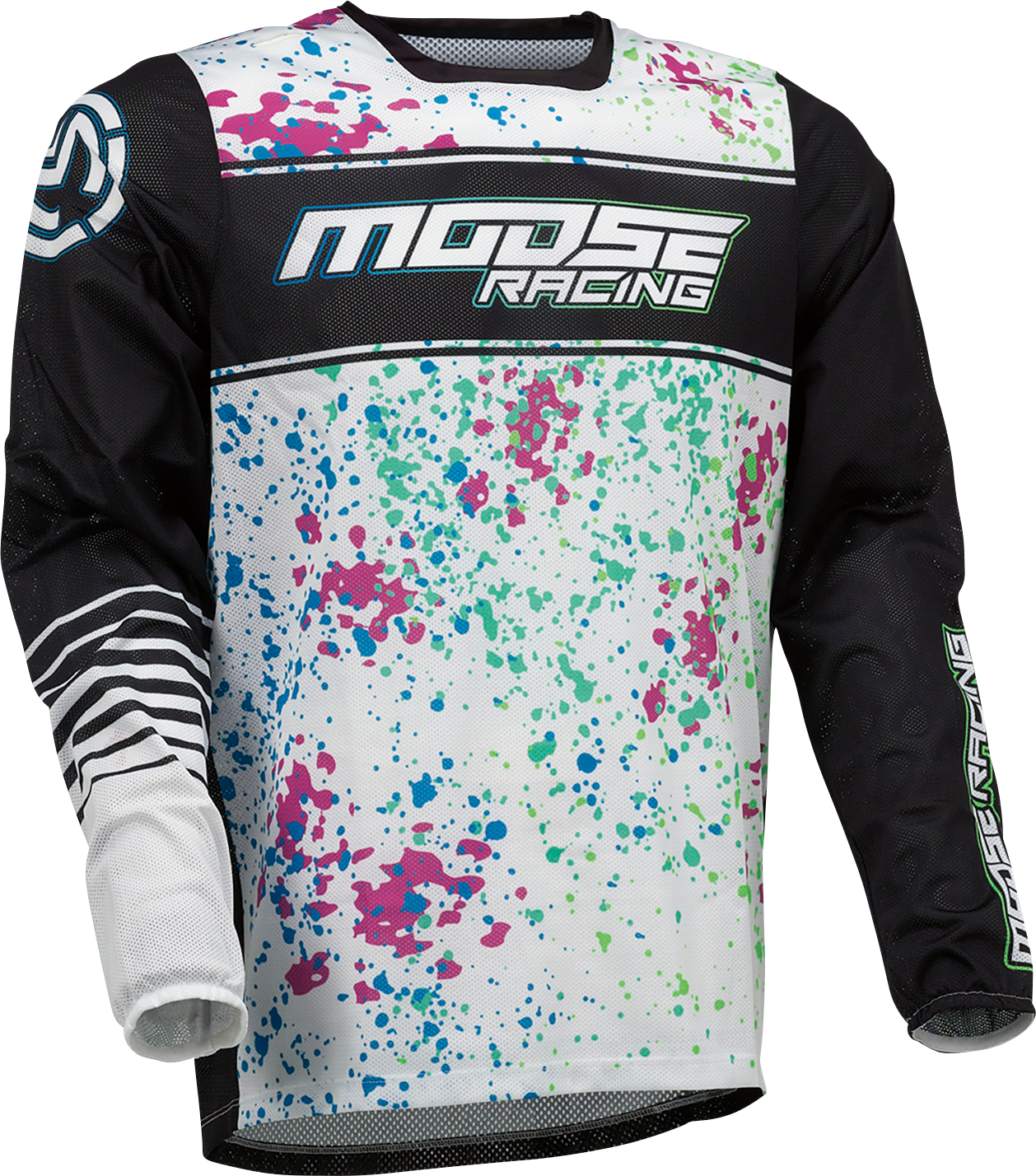 MOOSE RACING Sahara Jersey - Black/White - XL 2910-7441