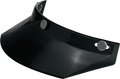 BILTWELL Moto 3-Snap Visor - Black 2002-561